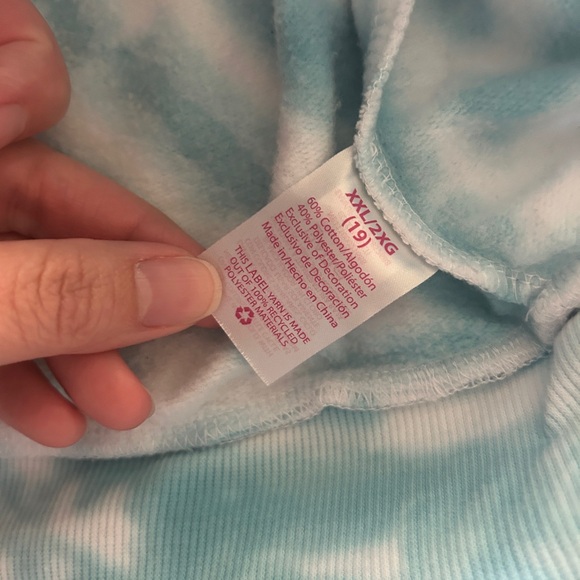 No boundaries tie dye Hoodie Sweatshirt XXL Juniors - Picture 6 of 9